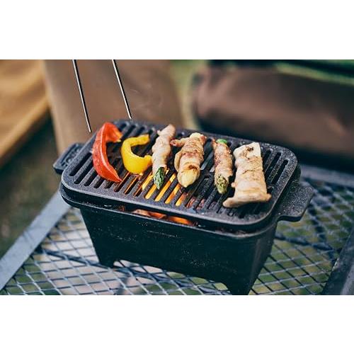 尾上製作所(ONOE) ミニ鋳物コンロ CI-1921 [キャンプ 卓上 バーベキューコンロ ] |  | 01