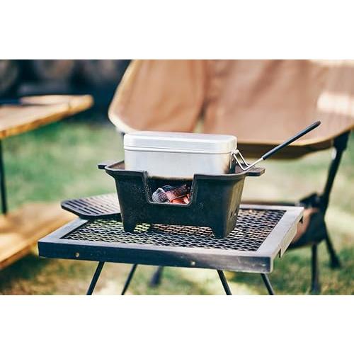 尾上製作所(ONOE) ミニ鋳物コンロ CI-1921 [キャンプ 卓上 バーベキューコンロ ] |  | 02