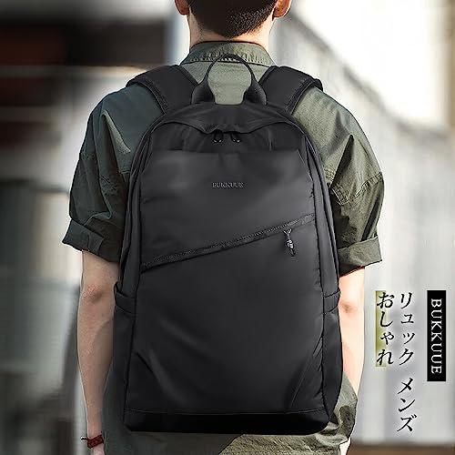 BUKKUUE] リュック メンズ おしゃれ 人気 バックパック 大容量 防水