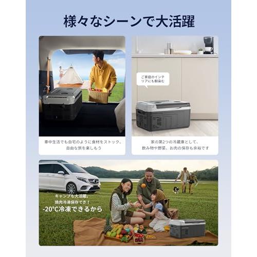 EUHOMY 車載冷蔵庫 ポータブル冷蔵庫 小型 10L 【-20℃〜20℃ 急速冷凍