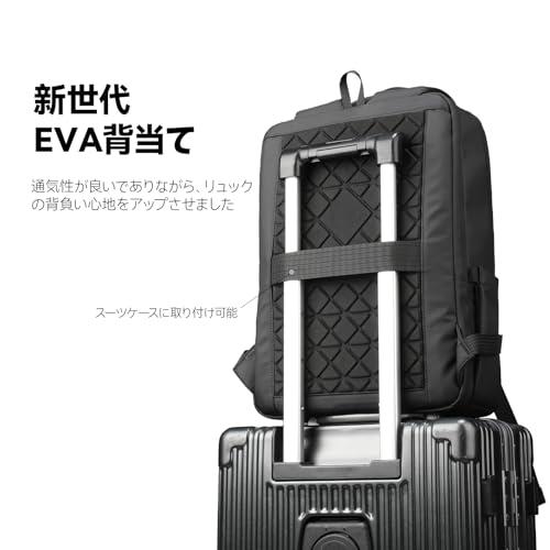 MARK RYDEN ビジネスリュック 通勤用 リュック メンズ PU 大容量 撥水