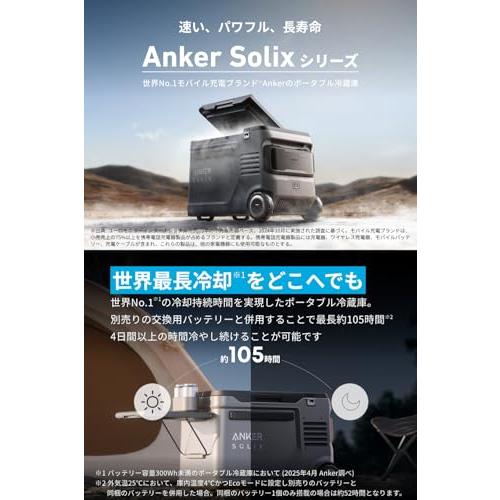 Anker Solix EverFrost 2 40L Electric Cooler ポータブル冷蔵庫 世界最長冷却持続時間 コンパクト 一般の画像
