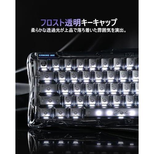 0.005mmラピッドトリガー搭載 GravaStar Mercury V60 ゲーミング