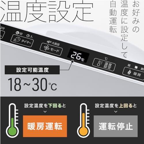 スリーアップ 超薄型 パネルセラミックヒーター 節電/室温センサー付