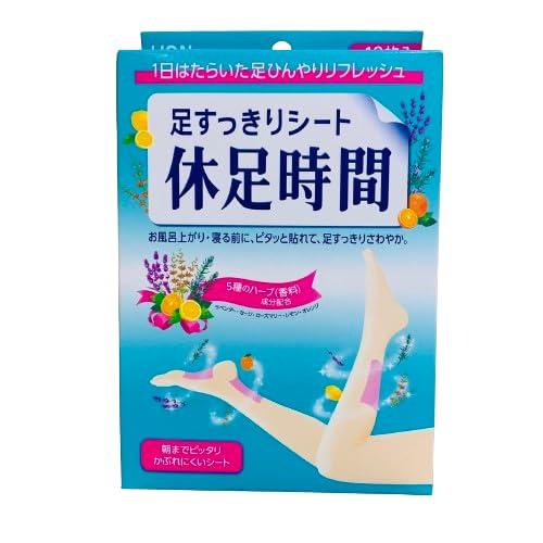 休足時間 JS ツボ刺激ジェルシート 12枚(4枚×3袋) + 足すっきりシート