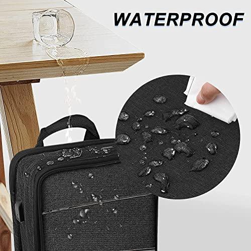 [ZINZ] 超薄 拡張可能 15 15.6 16インチ PCバックパック ビジネスリュック USB充電ポート通勤 通学 旅行 パソコン バッグ |  | 03