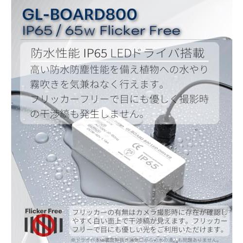 HaruDesign (2台セット) 植物育成ライト GL-BOARD800 育成用高効率