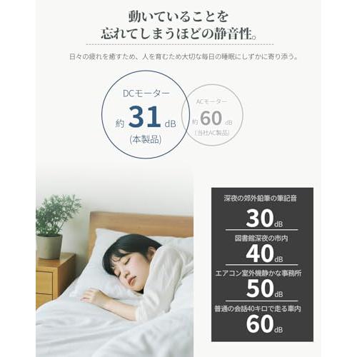 TOPZEE 扇風機 リビング DCモーター 省エネ＆静音 サーキュレーター Amazon | 【人気女性誌Poco'ce掲載 】【節電対策】 TOPZEE