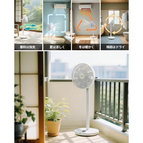 人気女性誌Poco'ce掲載 】【節電対策】 TOPZEE 扇風機 リビング