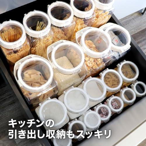 ネット 限定】【公式】タケヤ 保存容器 4個セット 角型 300ml スプーン