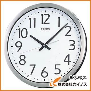 SEIKO 防湿・防塵型オフィスクロック 直径381×40 金属枠 KH406S