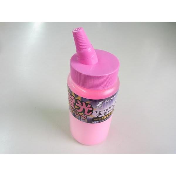 シンワ チョークライン用チョーク粉 蛍光ピンク 300g ＜78029