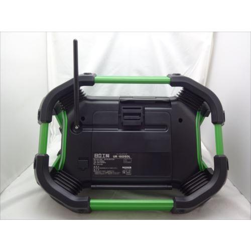HiKOKI ハイコーキ コードレス ラジオ UR18DSDL（NN) バッテリー・充電器別売 UR18DSDLNN hitachi radio （旧日立工機）の画像