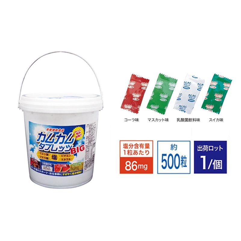 保温板金　カムイピリカ3kg＋スーパーカムイ500g 熱中症対策】 カムカムタブレッツBIG＜500粒＞ ＜N24-54＞ 軽減税率