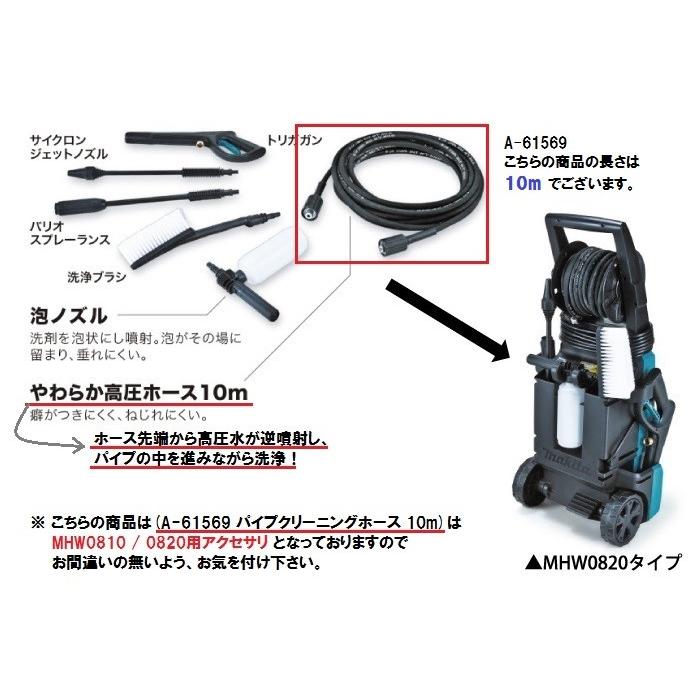 マキタ（makita） 高圧洗浄機(MHW080D/0810/0820)用 パイプ 