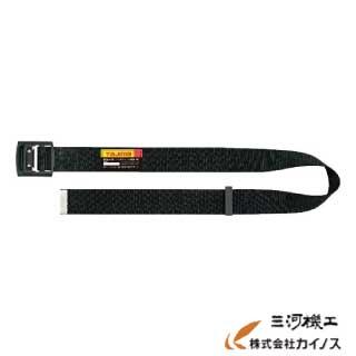 タジマ 胴ベルト アルミワンフィンガー黒バックル Mサイズ ＜BABM125-BK＞（Yahoo!・カイノス Yahoo!ショッピング店）