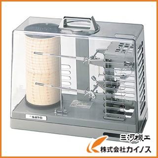 佐藤 シグマ2型温湿度記録計 7210-00