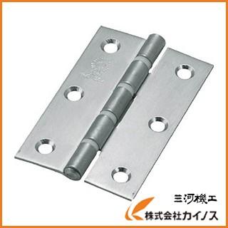 TRUSCO ステンレス製厚口蝶番 ナイロンリング入 全長89mm ST-888NR