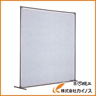 TRUSCO 火花用衝立 単体型 2000XH2000 固定足タイプ YK-2020