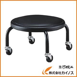 TRUSCO 作業用チェア Φ360XH236 キャスター付 VR-1N