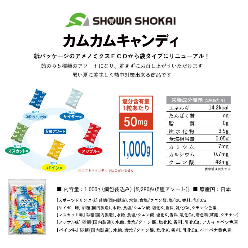 熱中症対策】カムカムキャンディ (スポーツドリンク・サイダー