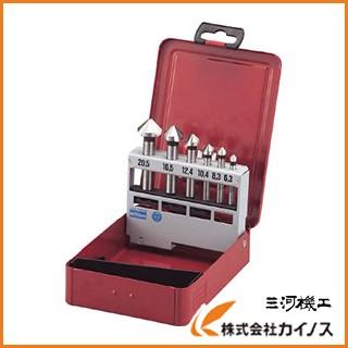 TRUSCO カウンターシンクセット コバルトハイス 6本組 TSCS