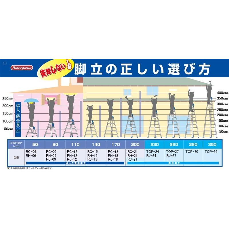 長谷川工業 ハセガワ エコシリーズ脚立 15型 ESA-15 ESA2.0-15 