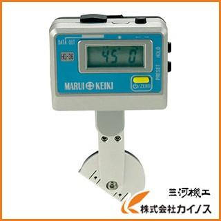 丸井 デジタル角度計 ハイトゲージベベル HG-36｜mikwa-kiko