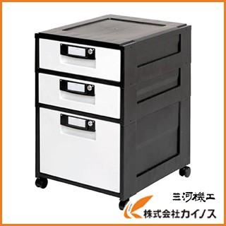 IRIS アイリスオーヤマ オフィスキャビネット HG−321 ブラック HG-321-BK