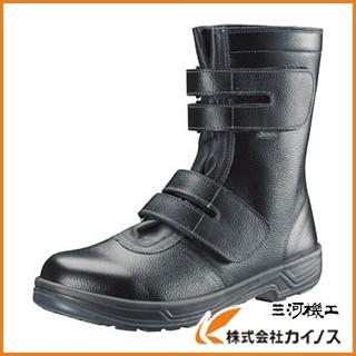 安全靴 長編上靴(マジック式) 黒