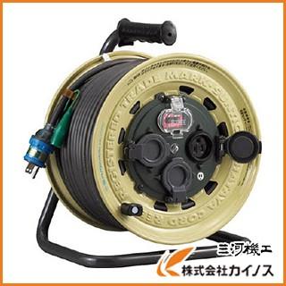ハタヤ HATAYA サンタイガーレインボーリール 単相 100V 50m アース付 ブレーカー付 BX-501K BX501K BX−501K