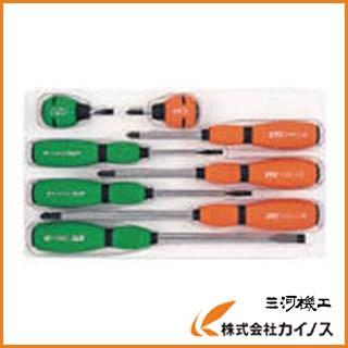KTC ソフトドライバセット貫通タイプ［8本組］ TD2798 : カイノス 