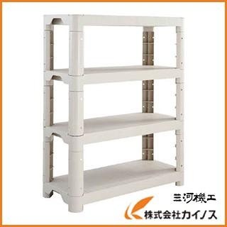 コーナーラックC TRUSCO中山 トラスコ中山 TRUSCO プラ棚軽量型 高さ1002−4段タイプ