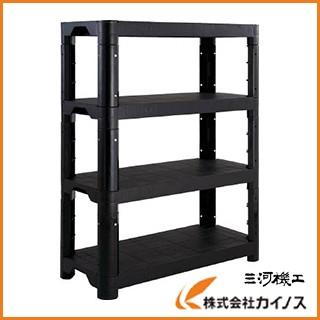 TRUSCO中山 トラスコ中山 TRUSCO プラ棚軽量型 高さ1002−4段タイプ