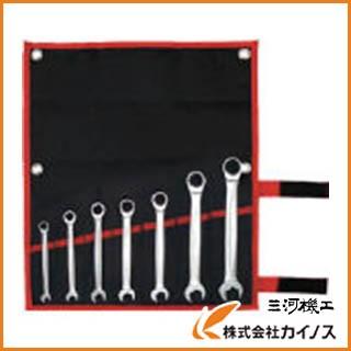 TONE クイックラチェットめがねレンチセット 7pcs RMQ700 : カイノス