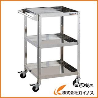 TRUSCO クリーンラビット 75φゴム車鉄金具ハンドル付 CRB-953H
