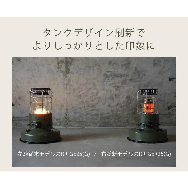 TOYOTOMI（トヨトミ） 対流式 石油ストーブ ＜RR-GER25(G)＞ オリーブ