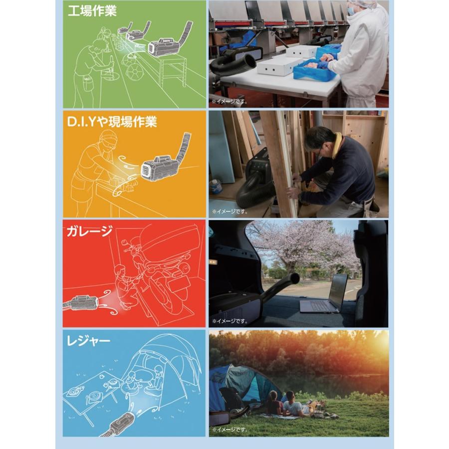 山善 日動興業 ポータブルスポットクーラー カンゲキくん3 【YN