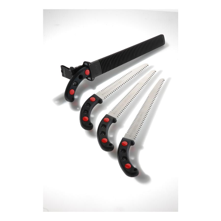 こんたろう ゴム太郎 2段切り 本体 240MM 409-24 シルキー 剪定鋸 W68×H373