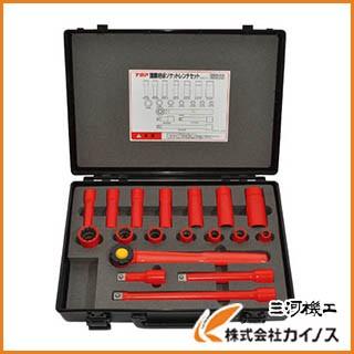 TOP 絶縁ソケットレンチセット 差込角12.7mm ZSWS-418R