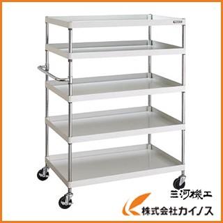 TRUSCO フェニックスワゴン 1000X650XH1500 4段 W色 PEW-15104-W