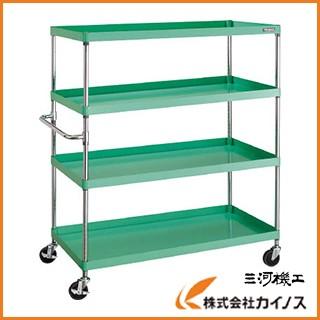 TRUSCO フェニックスワゴン 1200X600XH1500 4段 W色 PEW-15124-W