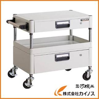 TRUSCO中山 TRUSCO フェニックスワゴン 600X400XH600 引出付 YG色 PEW