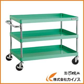 TRUSCO フェニックスワゴン 900X600XH740 3段 W色 PEW-793-W