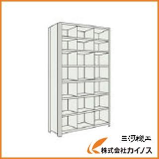 TRUSCO 軽量棚 縦仕切付 W875XD300XH2100 3列7段 73V-38 NG