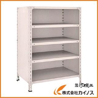 TRUSCO 軽量棚背板・側板付 W875XD600XH1200 5段 43W-25 NG