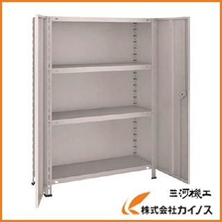 TRUSCO中山 TRUSCO 軽量棚両開扉付 875X383XH1200 天地4段 43V-T24 NG