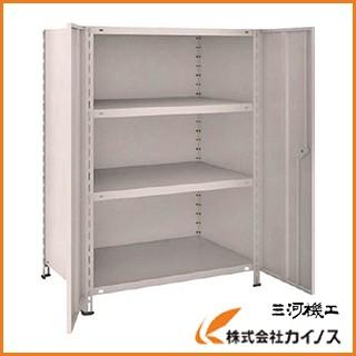 TRUSCO 軽量棚両開扉付 875X683XH1200 天地4段 43W-T24 NG【公式通販】