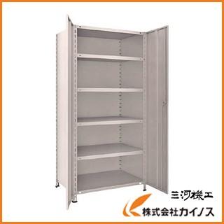 TRUSCO 軽量棚両開扉付 875X683XH1800 天地6段 63W-T26 NG : カイノス