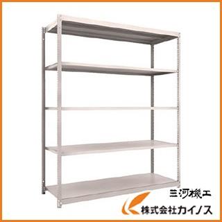 TRUSCO M1.5型軽中量棚 1760X595XH2100 5段 単体 NG M1.5-7665 NG